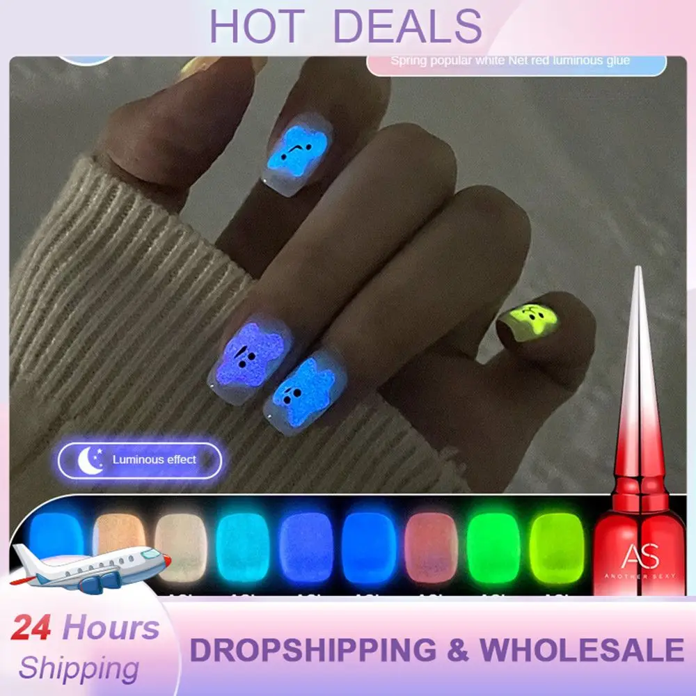 

Новинка 2023, 15 мл, зеленый флуоресцентный светящийся в темноте Гель-лак для ногтей, неоновый флуоресцентный гель, Гель-лак для ногтей, светящийся гель для дизайна ногтей