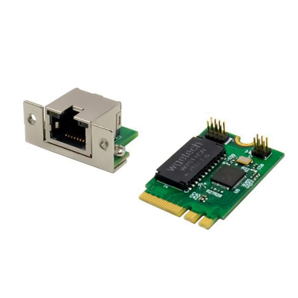 Адаптер Ethernet M.2 A + E 2 5G 5G/1G/100M мультигигабитная сетевая карта 8125B COM