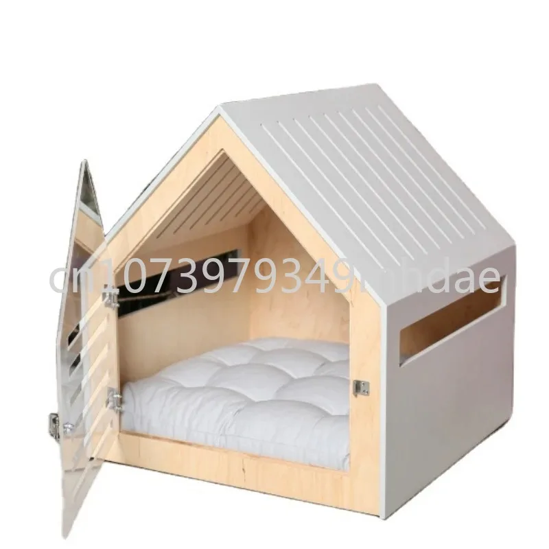 

Modern dog and cat house with door pet accessories indoor dog house