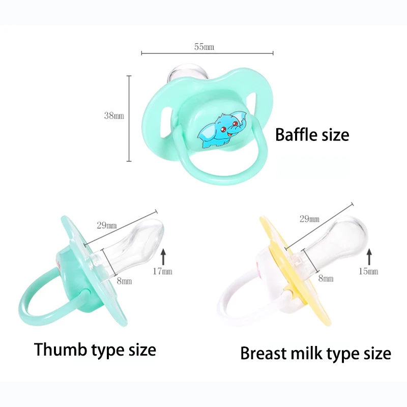Newborn Baby Soft Silicone Round Orthodontic Dummy Pacifier Teat Nipple Soother Thumb Play Mouth Children Care Supplies | Мать и ребенок