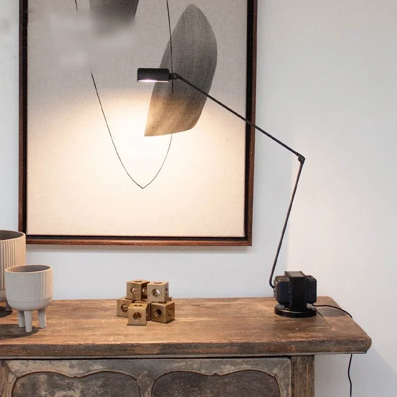 Торшер современного итальянского дизайна простой ретро-стиль гостиная кабинет