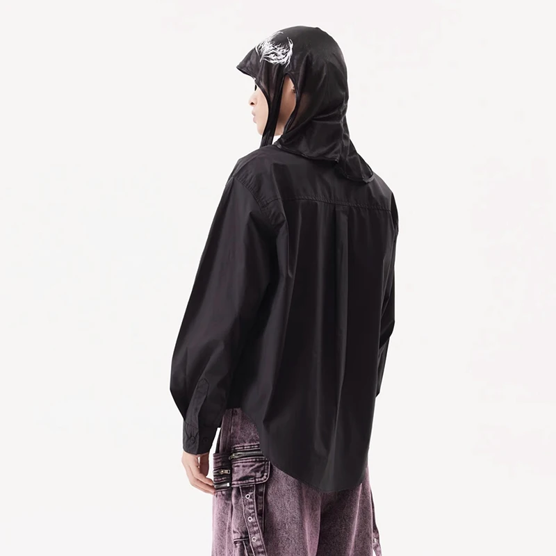 PFNW Американская рубашка нестандартной формы Machete мужская уличная одежда с