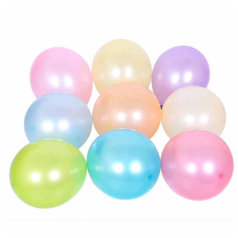 

Wedding Decoration Balloon Birthday Decoration Christmas Party Children Latex Baloon 10Pcs/Lot Colorful Pearly Lustre Balloons