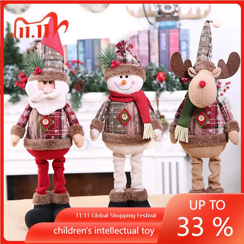 

Телескопическая Рождественская Кукла рождественские украшения для дома 2022, Рождественское украшение, рождественские подарки, новый год 2023