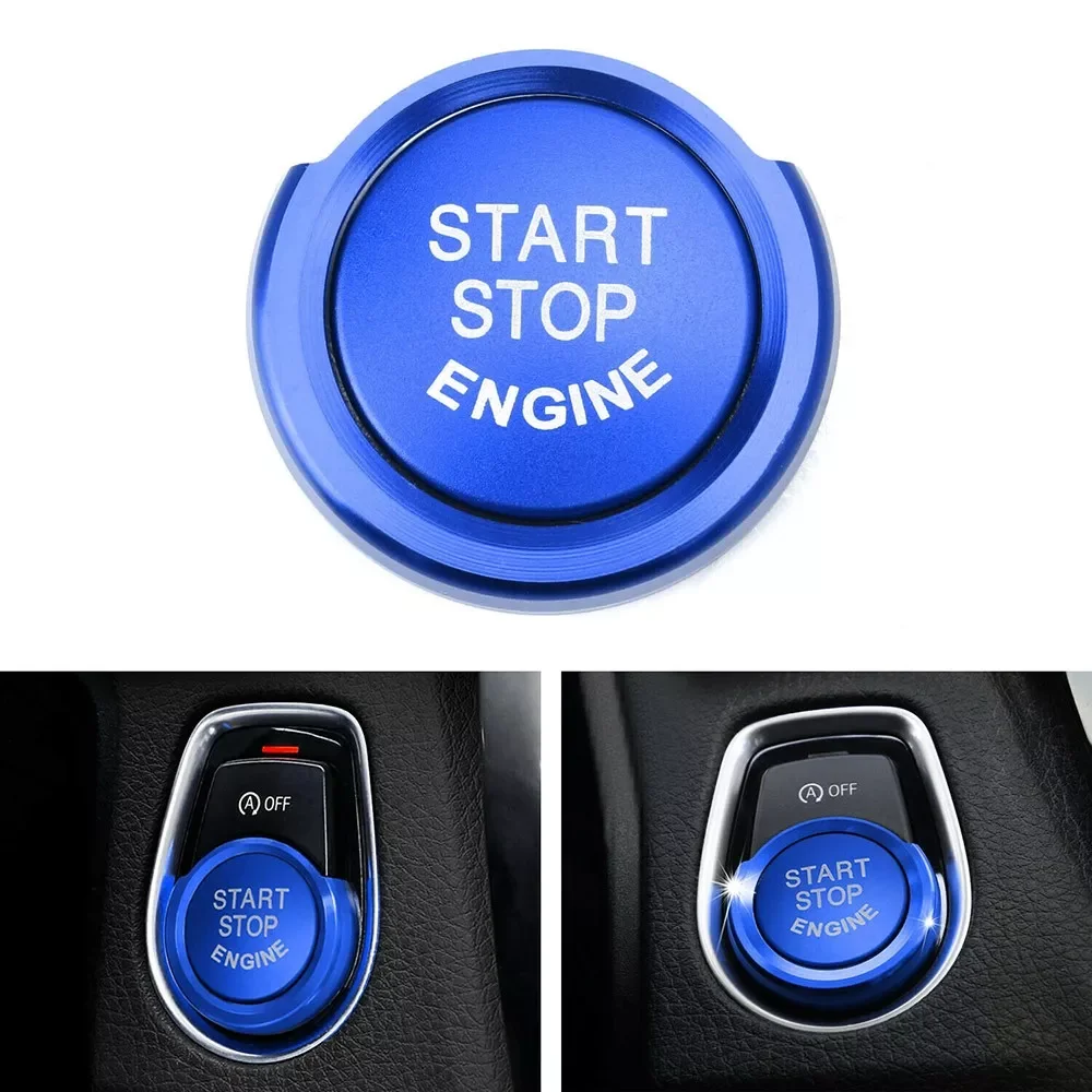 

Red Start Decoration Engine Stop Switch Ignition Button Replacement Trim FOR BMW F20 F22 F30 F32 F48 1 2 3 4 Series X1