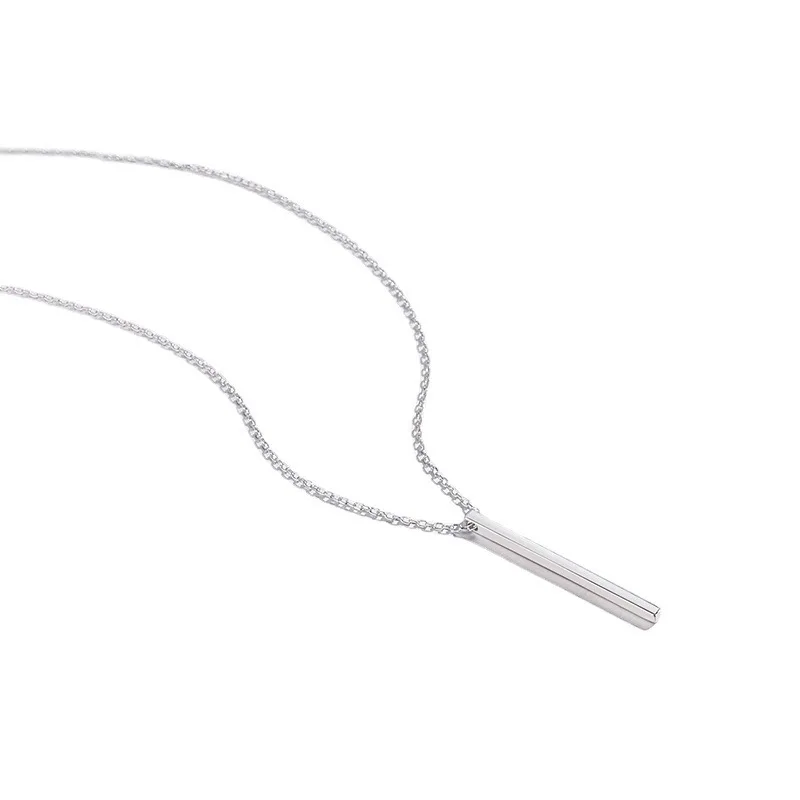 

S925 Sterling silver Lady's pendant necklace is a popular holiday gift in Europe and America
