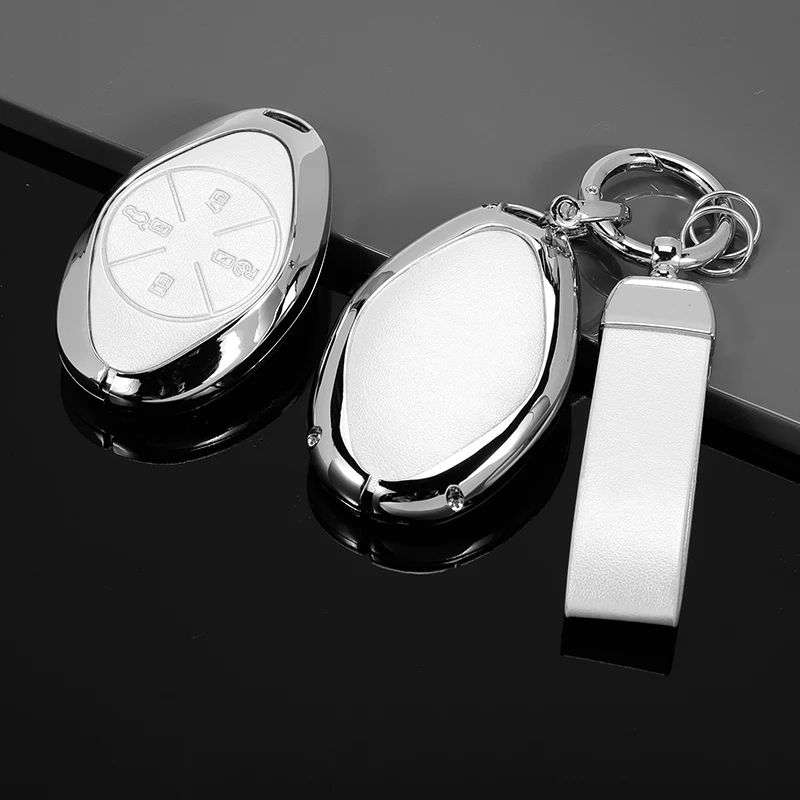 

Zinc Alloy Car Key Box Fashion Full Coverage Protection Case Suitable for 2022 Xiaopeng P72021 G3 Special Customization Leather