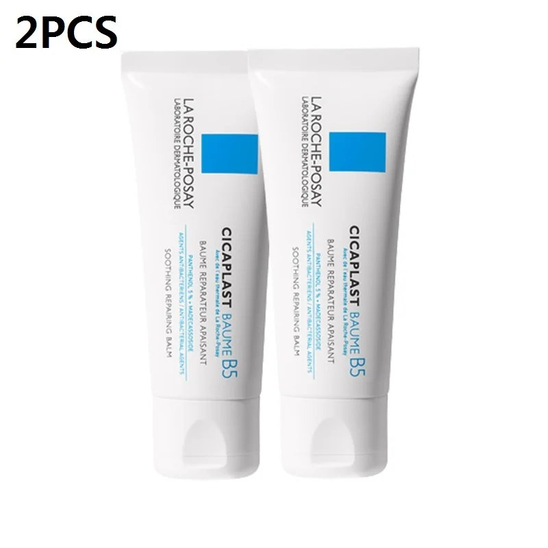 

2PCS LaRoche-Posay B5 Moisturizing Remove Acne Cream Soothes Sensitive Skin Centella Repairs Redness Dryness For All Skin 100ml