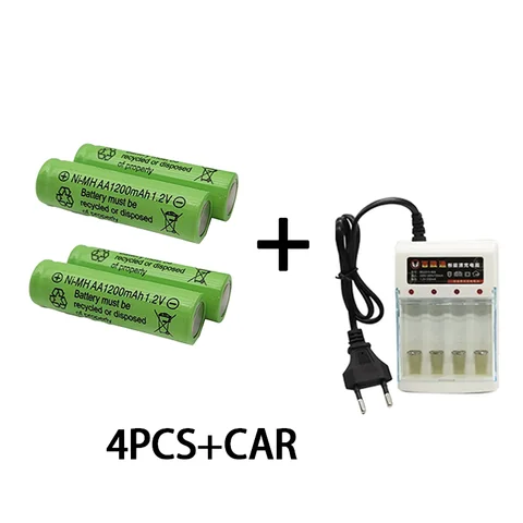 Перезаряжаемые аккумуляторы Ni-MH Кепах АА 1200 мАч набор