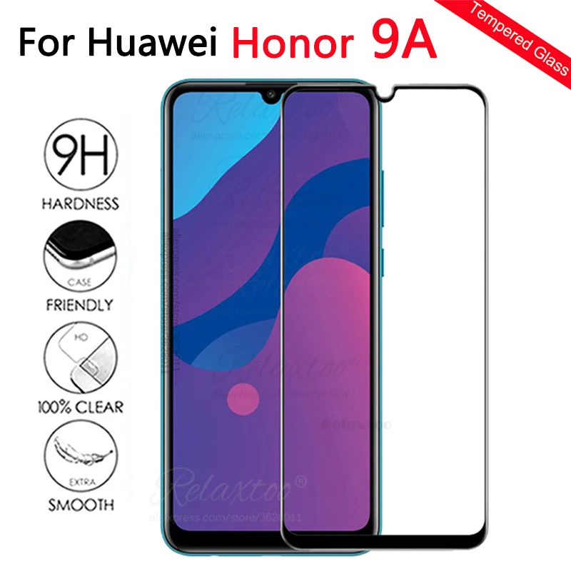

1-5 шт., защитное закаленное стекло для Honor 9A