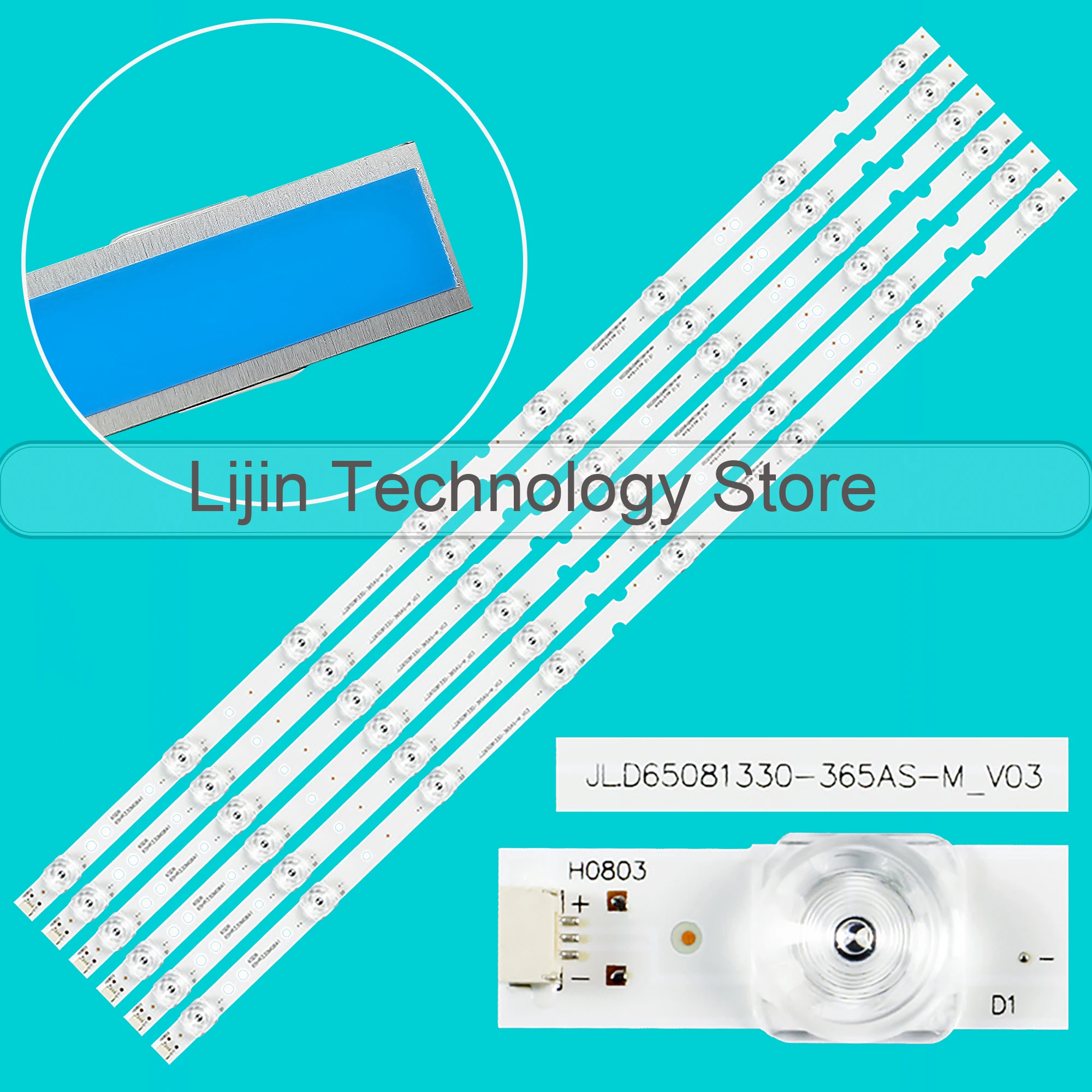 48 шт. новая светодиодная лента для подсветки 65DP600 65EP640 65UD6326 65UD6306 65UD6336 65UD6406 65S421 65S423