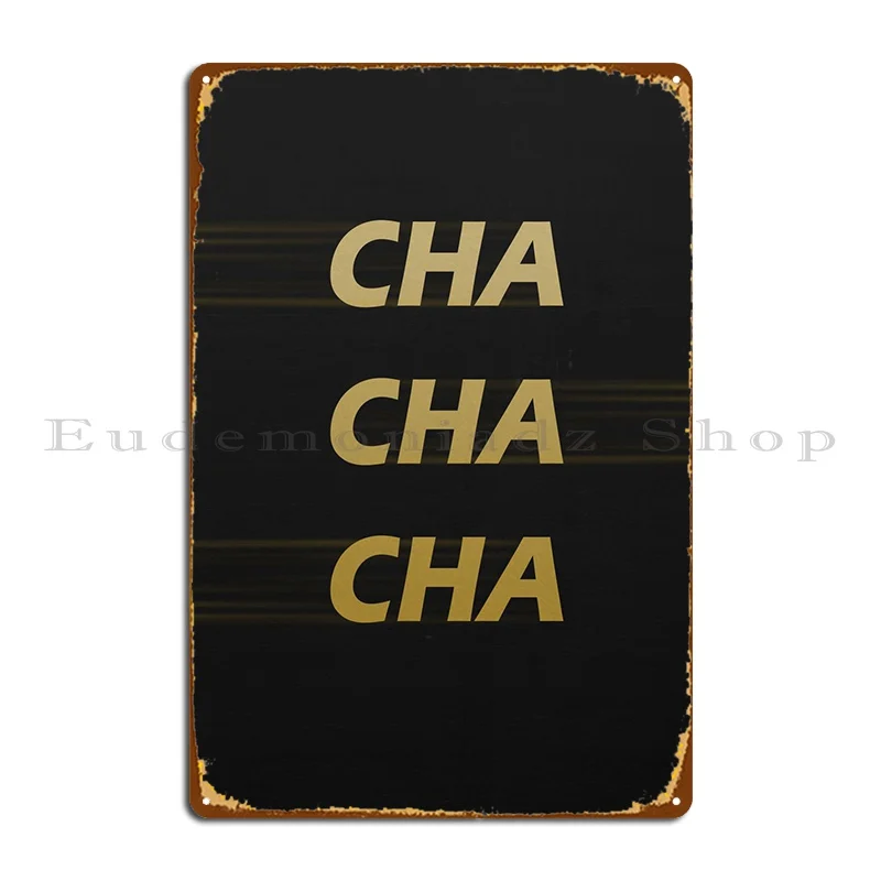 

Металлический плакат в стиле ретро Cha