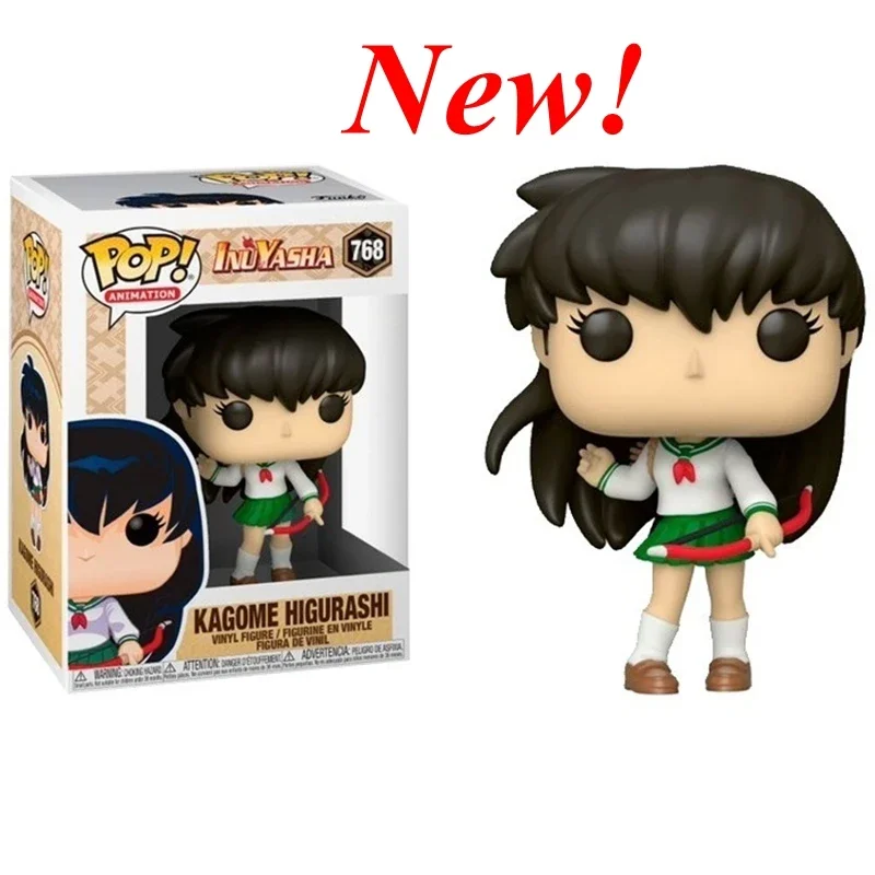 Новинка экшн-фигурки Funko Pop InuYasha серии Kagome Higurashi #768 виниловые Коллекционная модель