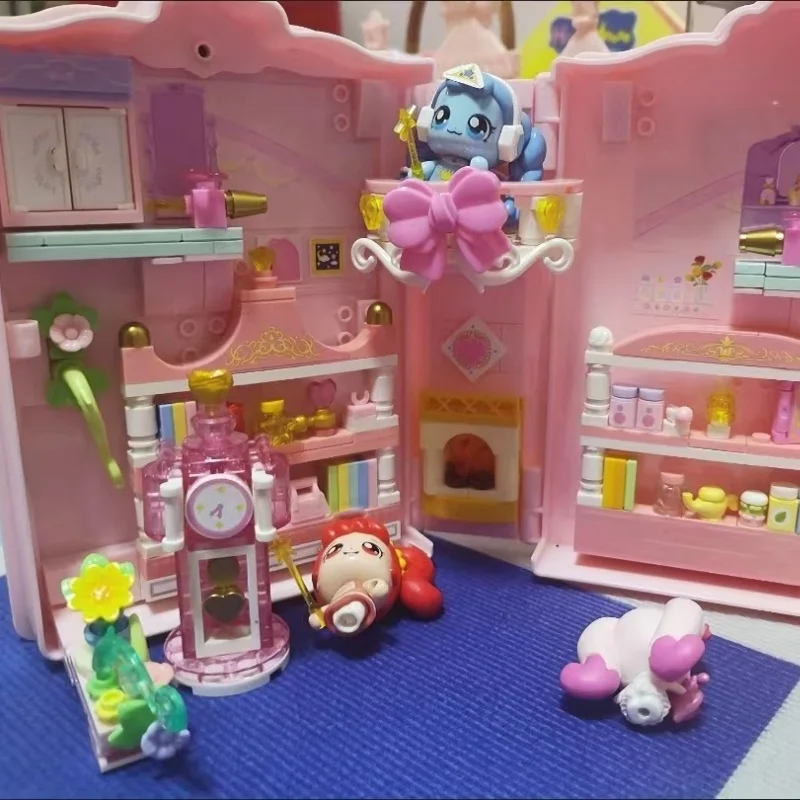 Новое поступление 2024 набор сцены для колледжа волшебная книга коробка модель