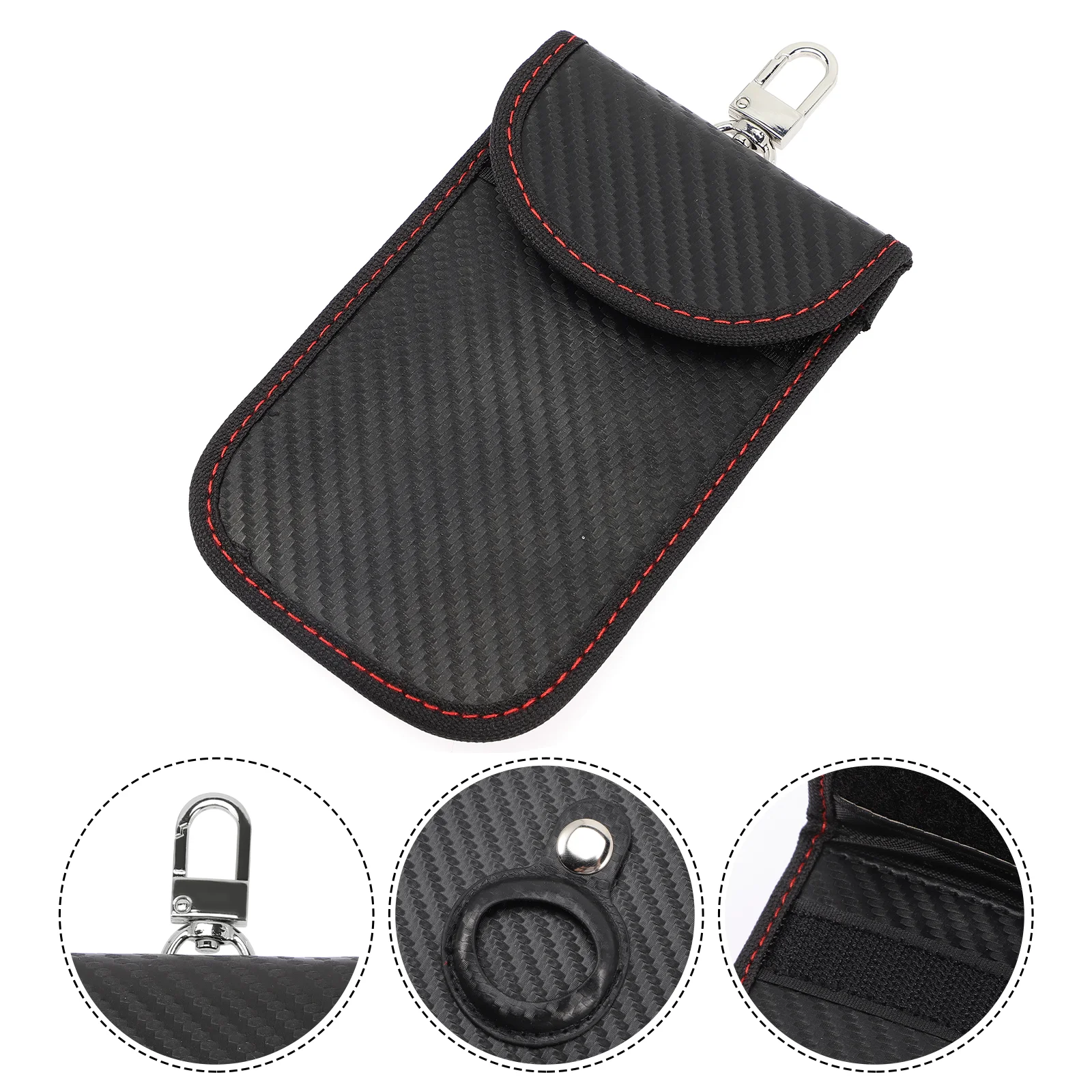 

Key Case Key Fob Signal Blocker Protective Case Key Fob Protector Car Remote Key Pouch Car Remote Key Bag