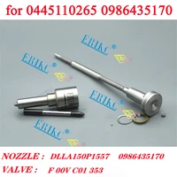 erikc 0445110265 diesel repair kits nozzle dlla150p1557 0433171960 valve f00vc01353 for renault 0986435170 7485129200 7485129196