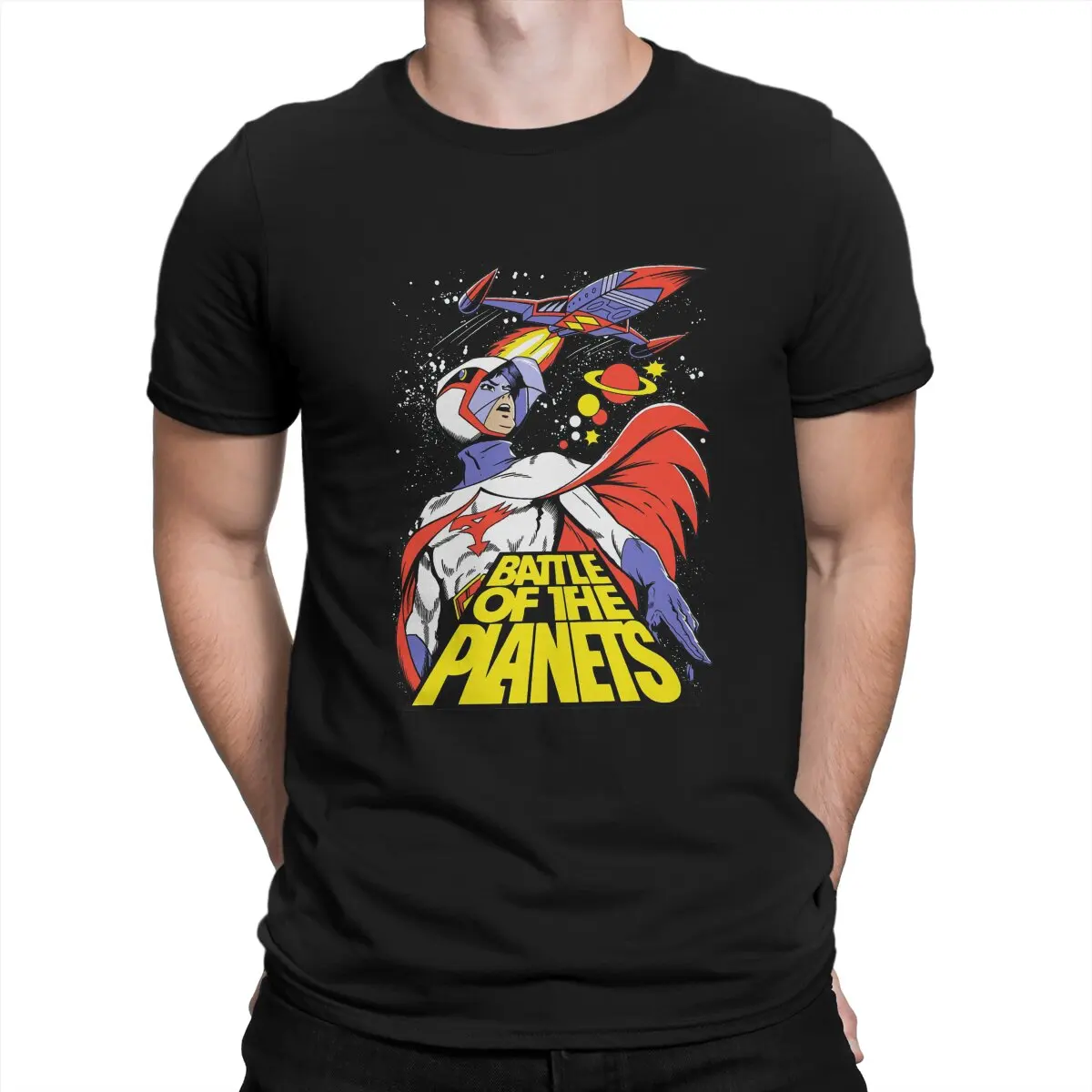 

Kagaku Ninja-Tai Gatchaman BATTLE OF THE PLANETS (2) T Shirt Vintage Punk Men's Tshirt O-Neck Men Clothing