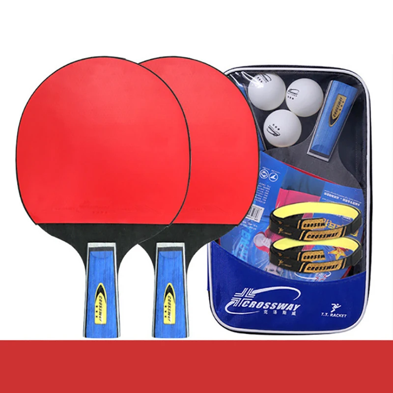 

Ракетки для настольного тенниса и ракетки для пинг-понга с 5-слойной длинной и короткой ручкой, 1 комплект
