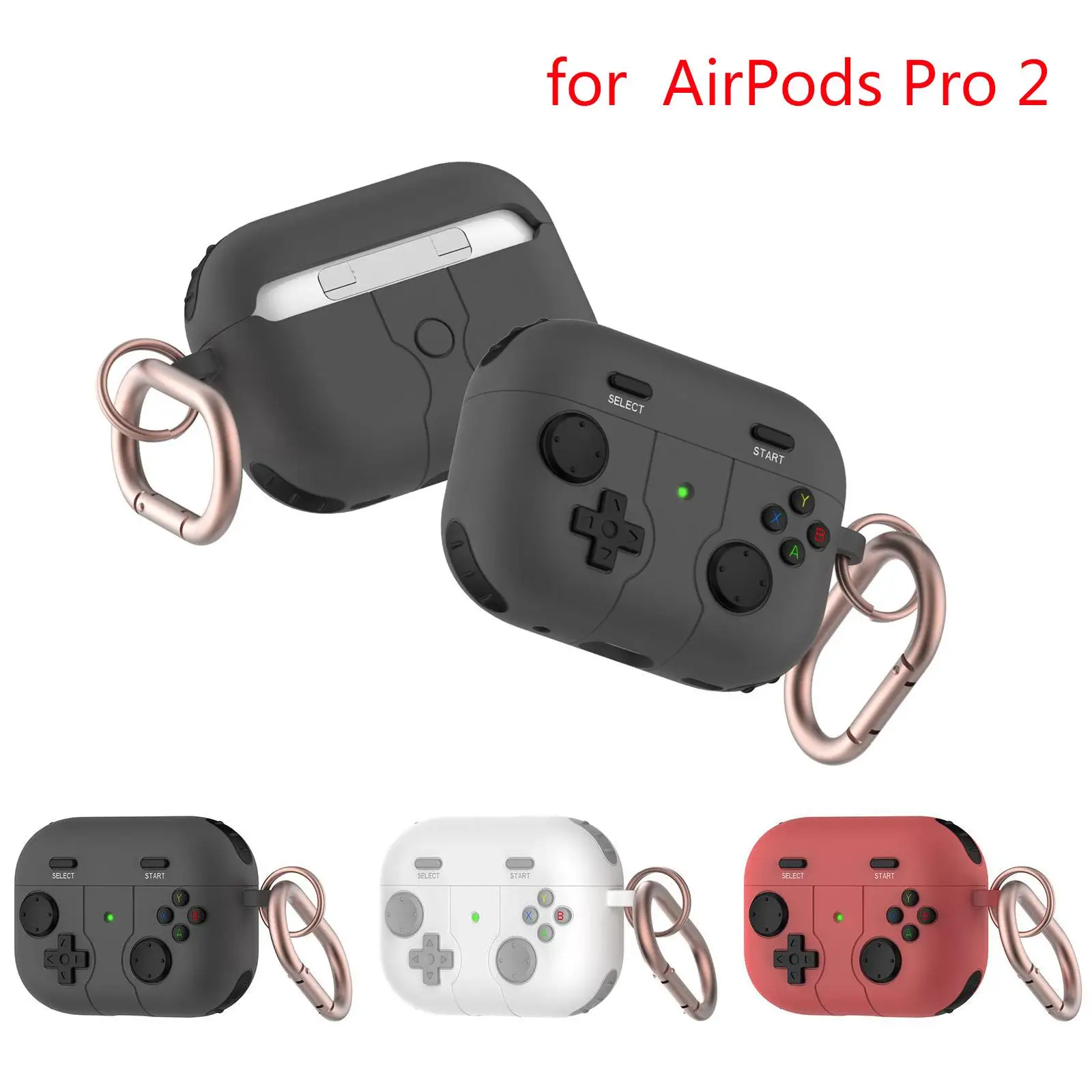 

Силиконовый чехол для Apple Airpods Pro, чехол для Airpods Pro 2, Bluetooth чехол, защитный чехол для Airpods Pro2, аксессуары для наушников