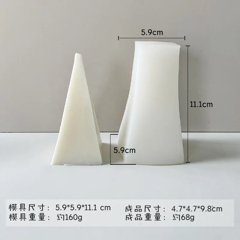 Геометрическая искусственная силиконовая форма сделай сам штукатурка в стиле Ins