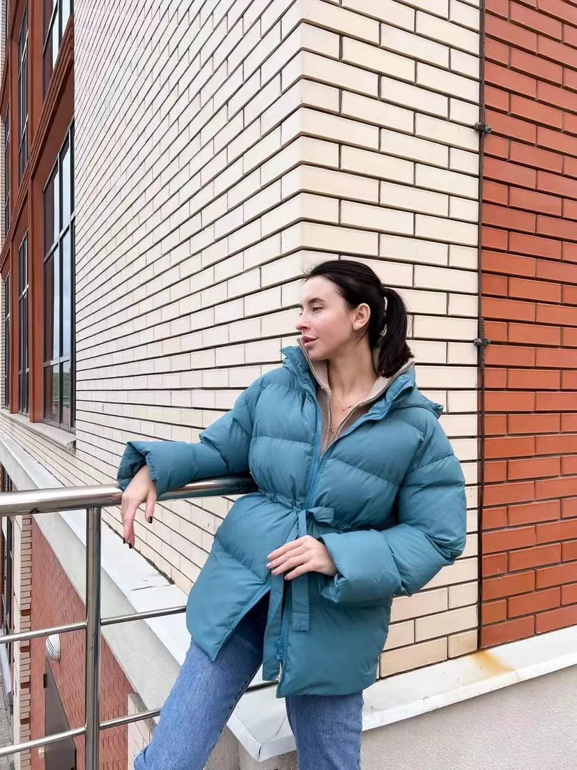 2022 Women Winter Jacket coat Stylish Thick Warm fluff Parka Female water proof outerware coat New Hot