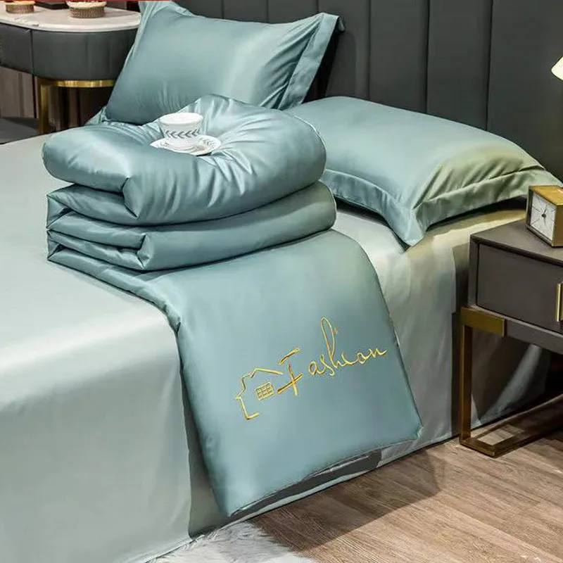 Двухстороннее Студенческое Одеяло летнее одеяло однотонное тонкое хлопковое