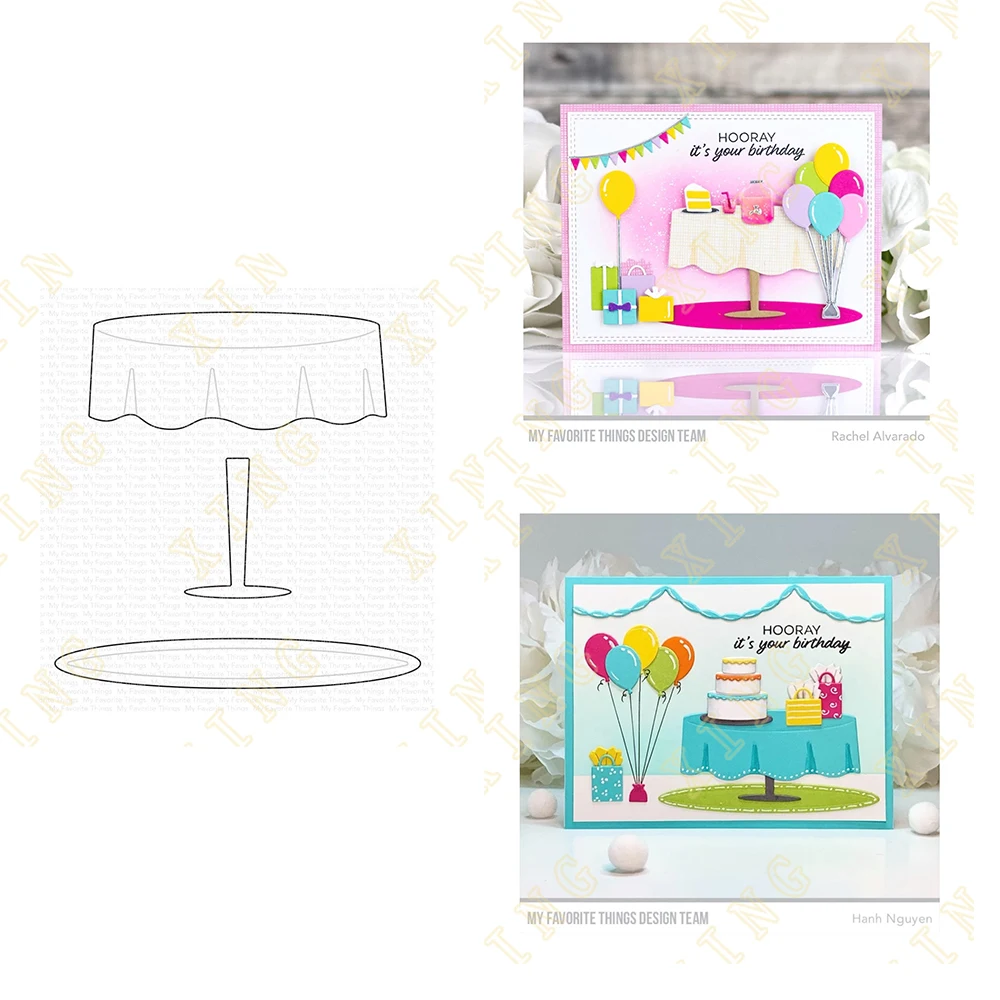 

Tablecloth Bottom Rug Metal Cutting Dies Scrapbook Diary Decoration Stencil Embossing Template Diy Greeting Card Handmade 2022