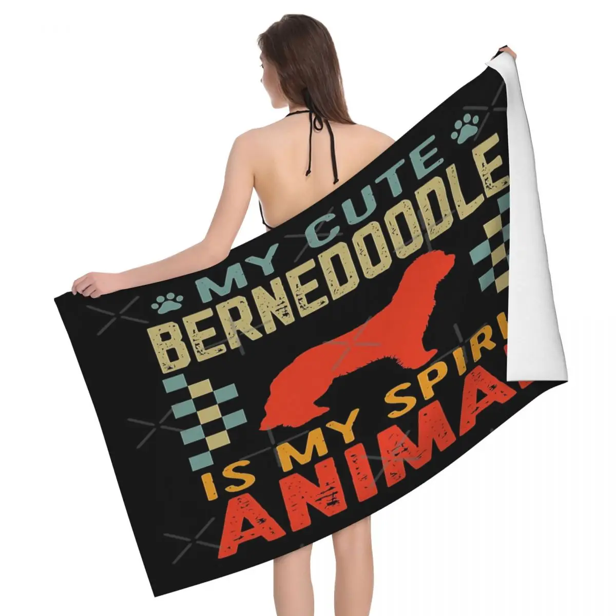 Soft And Skin-friendly Suitable For Outdoor Personalised Pattern