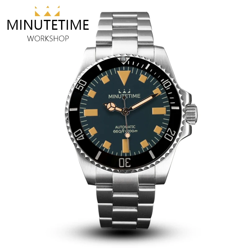 

Custom Logo Watch For Men Automatic Mechanical Wristwatches 40mm Submarine Waterproof Luminous Sapphire Glass Relogio Masculino