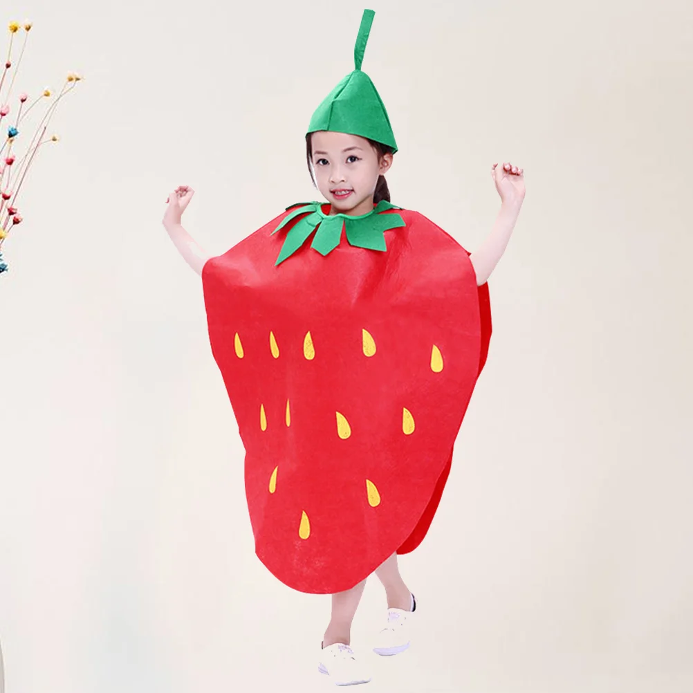 

1 шт., Детский костюм для косплея «фрукты и овощи»