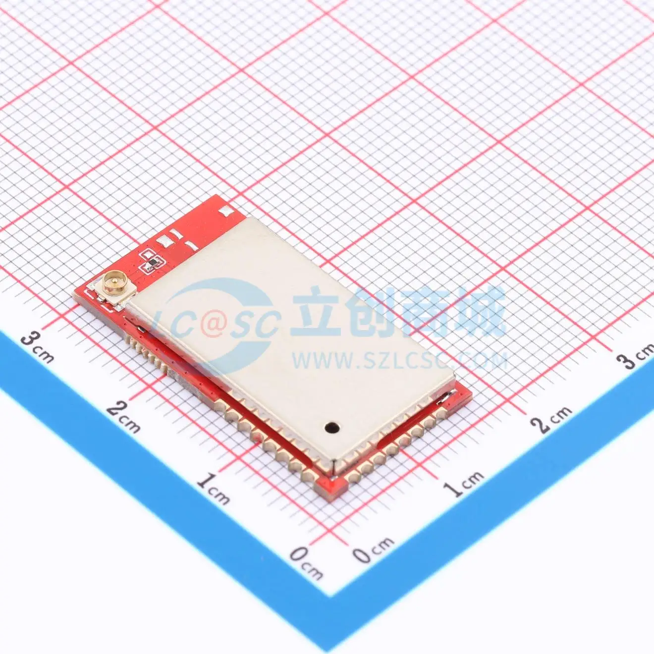 Фото 1 шт. MK8000PATR7.9-GC SMD 29x16 мм трансивер 7.9872 ГГц 16.4 дБм RF модуль беспроводной связи для системы умного дома №1
