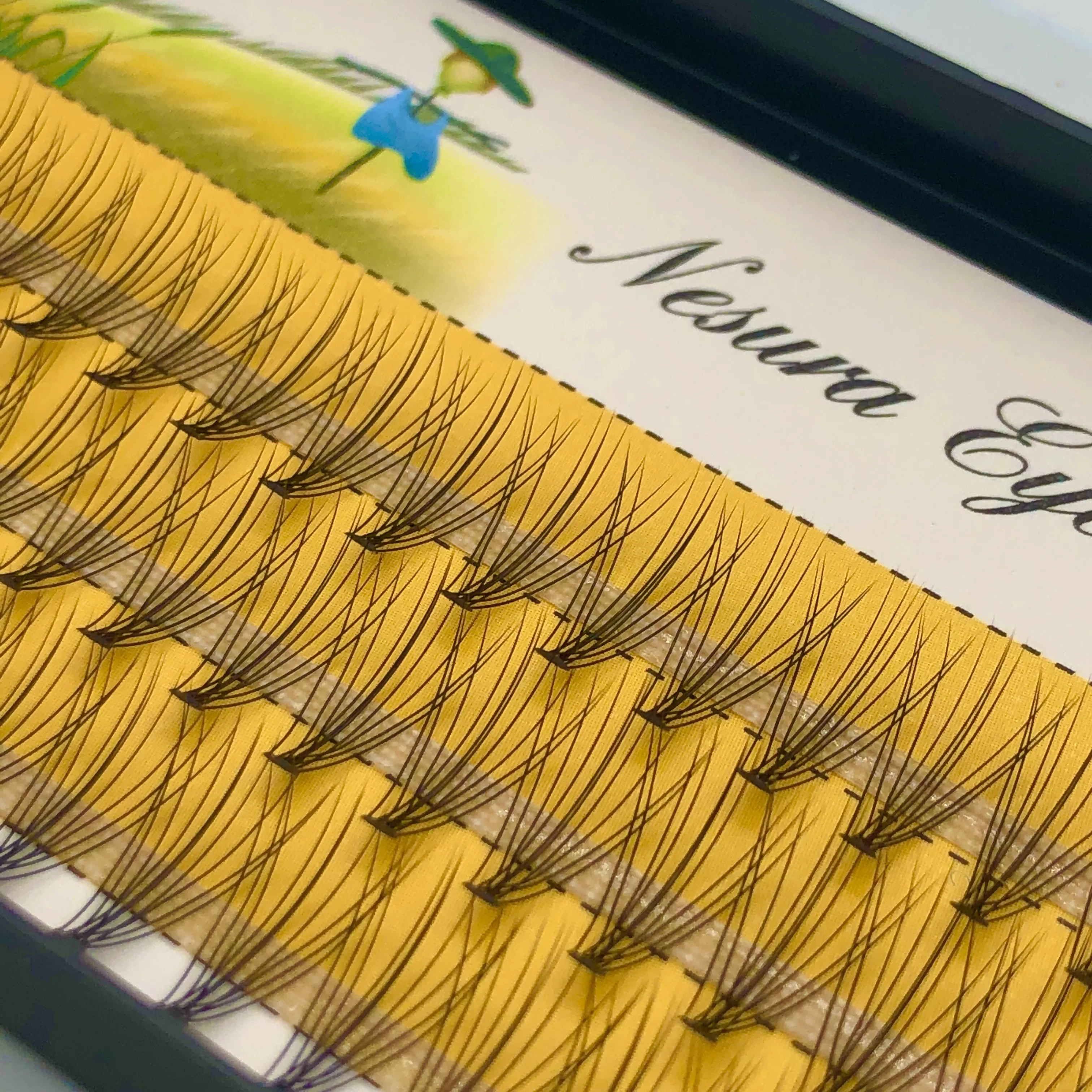 

60pcs eyelash bundles/box individual lashes professional Makeup eyelash extension supplies false eyelashes beam eyelashes cilia