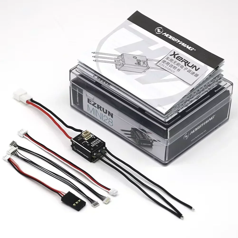 Фото Комплект RoRuSHobbywing EzRun MINI28 30A с сенсорным ESC и мотором 1626 SD 3500KV 5000KV 6500KV для радиоуправляемых дрифт-машинок 1/28 GL Racing №4