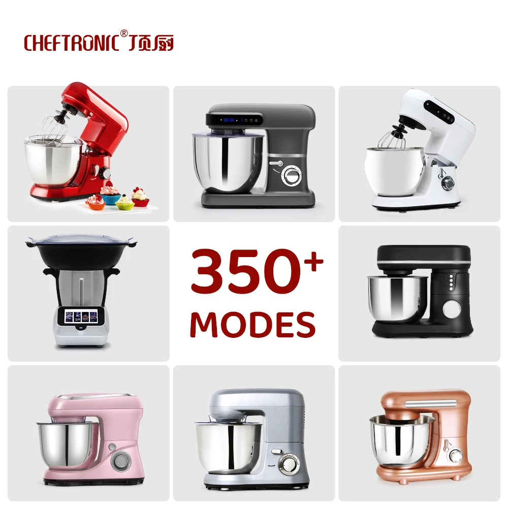 Профессиональный миксер Cheftronic для тортов хлеба 1300 Вт 5 л Планетарная помощь