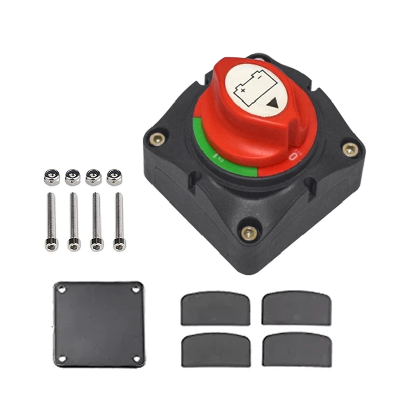

68UF Side Post Battery Disconnect Switch Cut-off Power Disconnection Isolator for Car