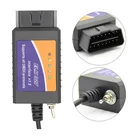 10 шт.лот V1.5 USB ELM327 HS CAN MS CAN для Ford forscan elmконфигурация PIC18F25K80 ELM 327 USB автомобильный диагностический ELM 327 OBD2 сканер