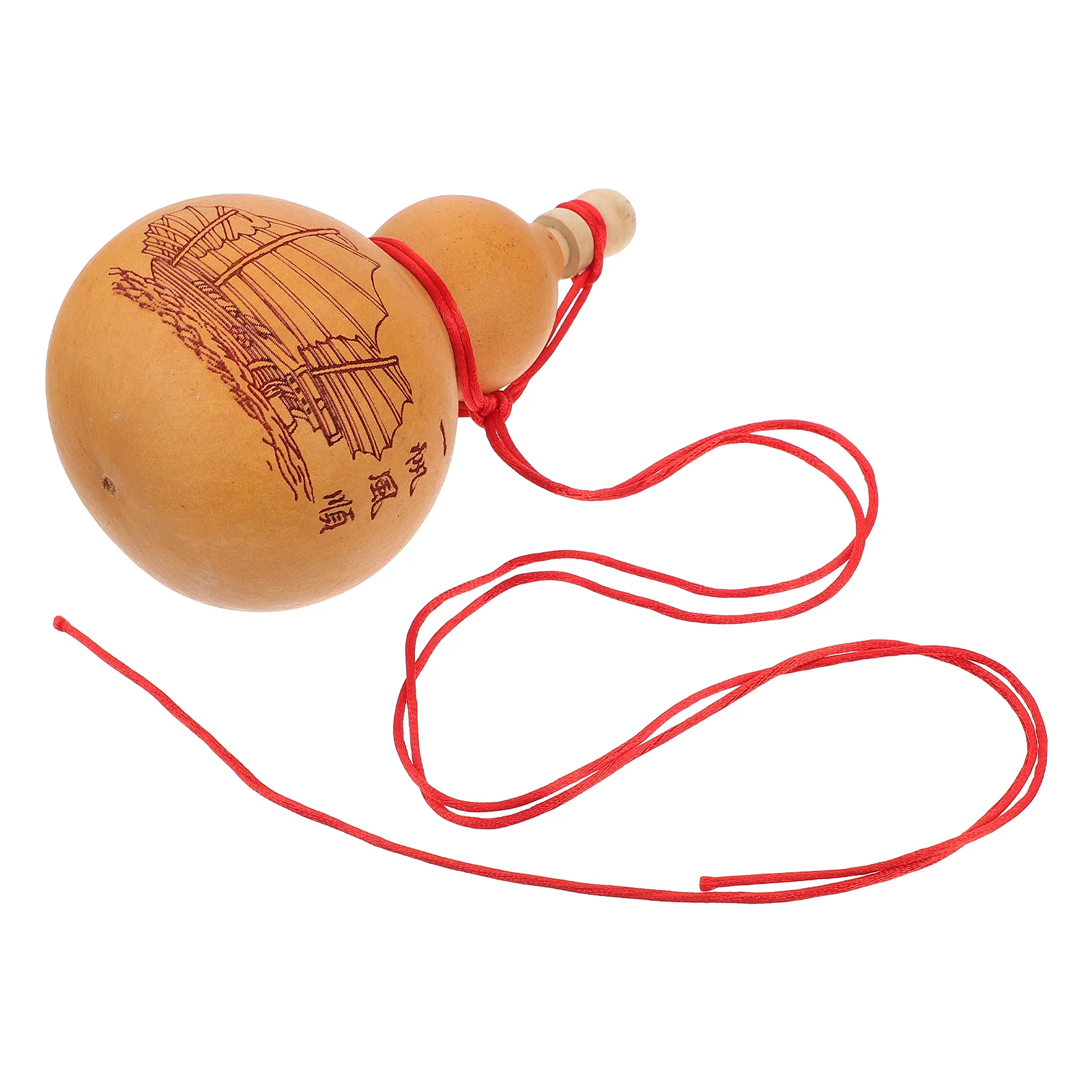 

Gourd Bottle Waternatural Wu Chinese Loupot Jug Good Container Lu Drinking Luck Hu Statue Sake Flask Wealth Calabash Storage