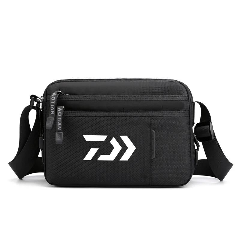 

Daiwa 2023 Outdoor Men's Waterproof Shoulder Fishing Bags Casual Crossbody Bag Multilayer Sports Travel Men's Fishing Bag