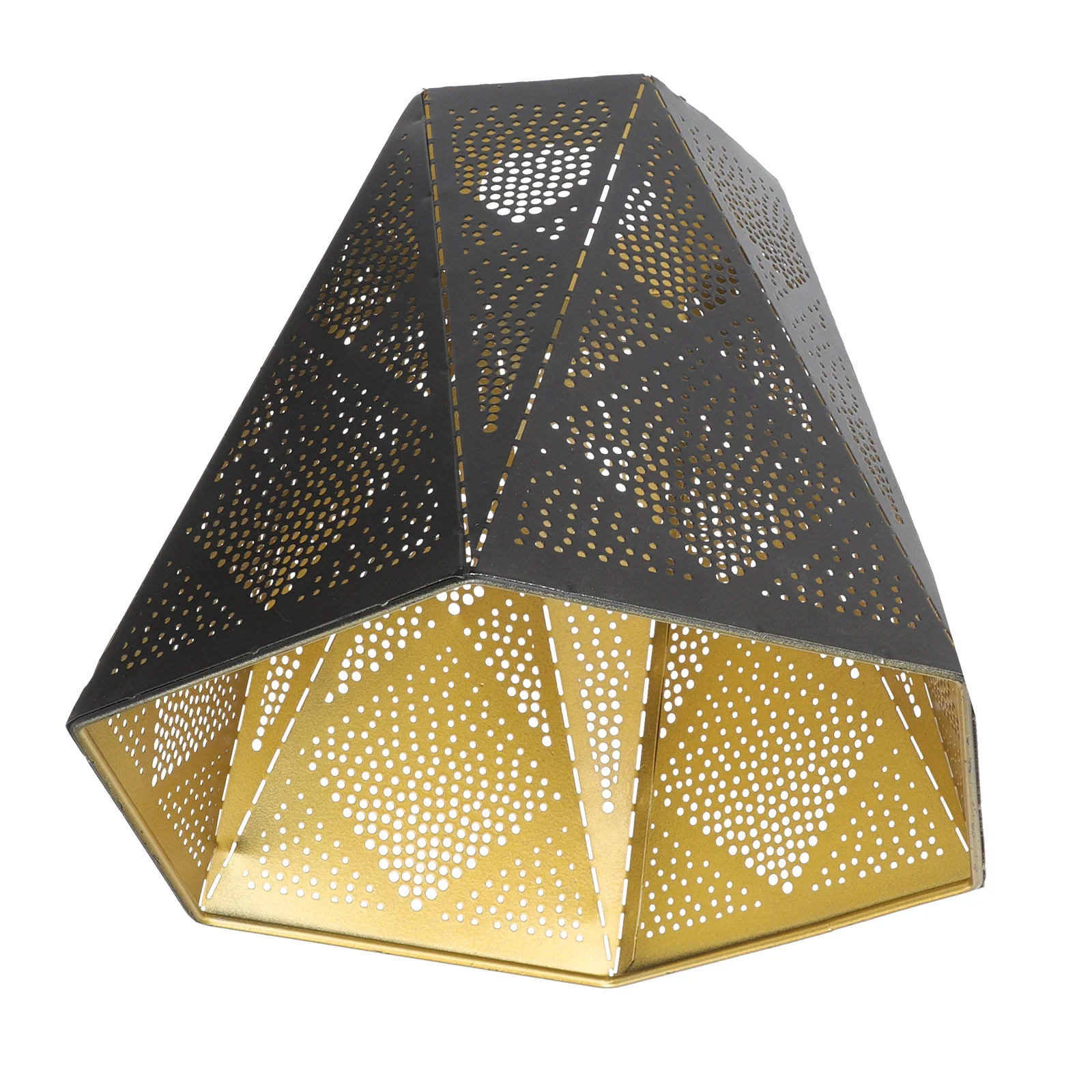 

Lamp Shade Lampshade Light Shades Table Cover Iron Chandelier Replacement Bedside Wall Black Hanging Hollow Floor Metal Cage
