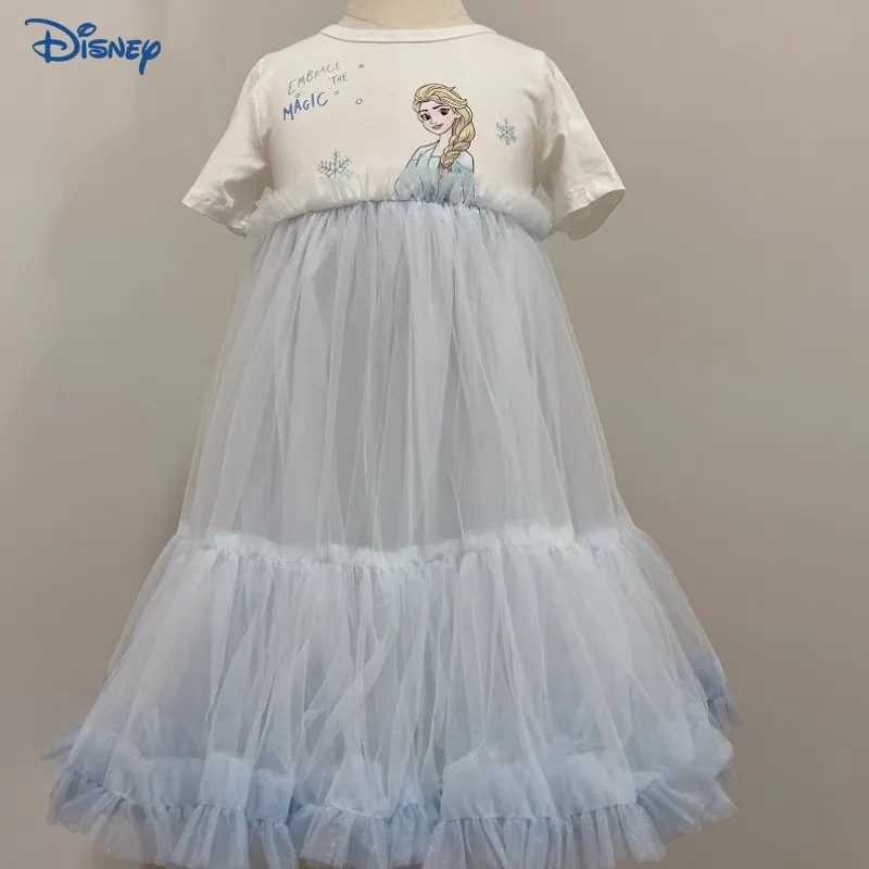 

Платье-пачка детское летнее хлопковое в стиле Эльзы