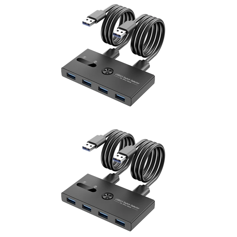 2 шт. док-станция KVM в 4 выхода USB 3 0