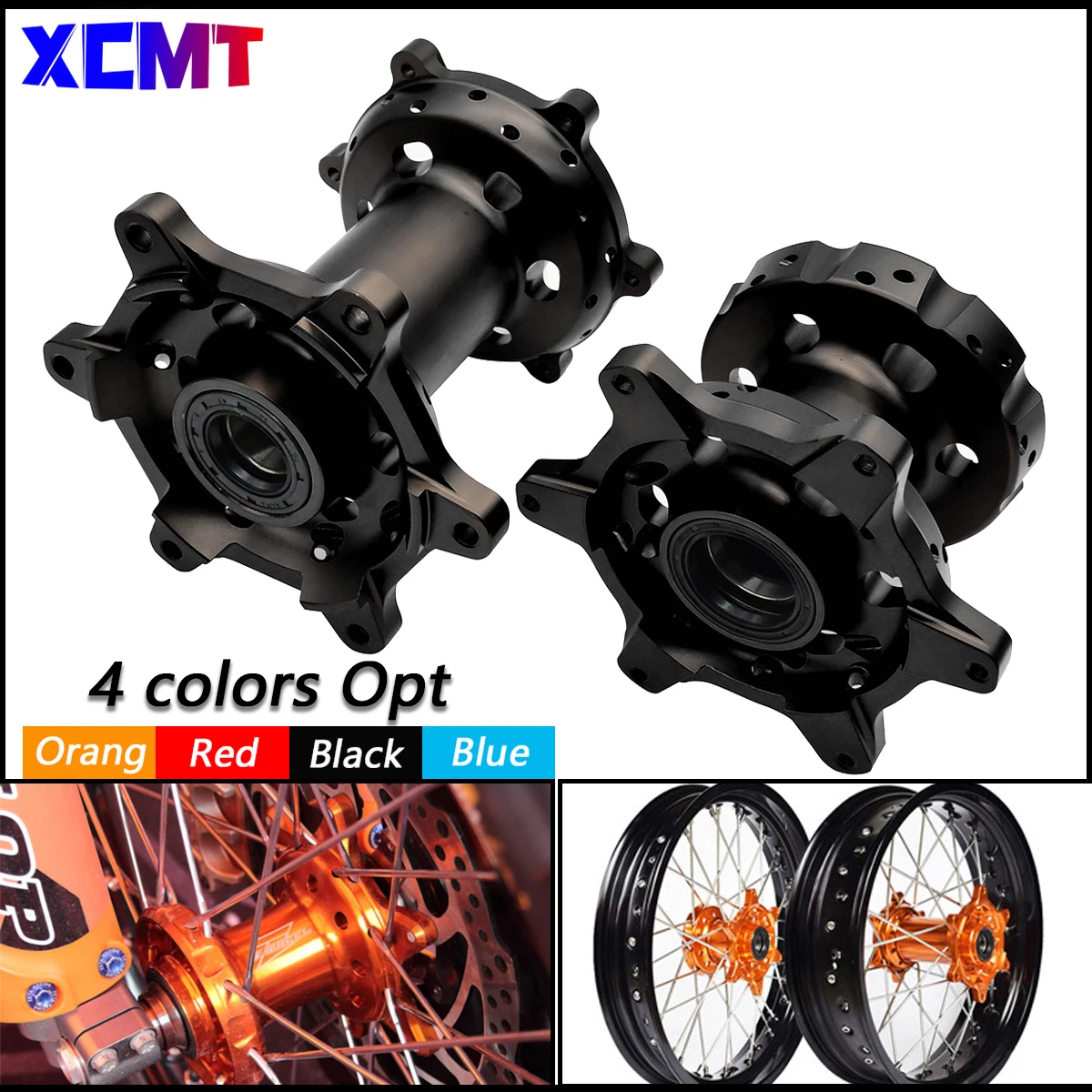 Ступицы передних и задних колес мотоцикла с ЧПУ для KTM SX SXF EXC EXCF 2003-2022 XC XCF XCW XCFW