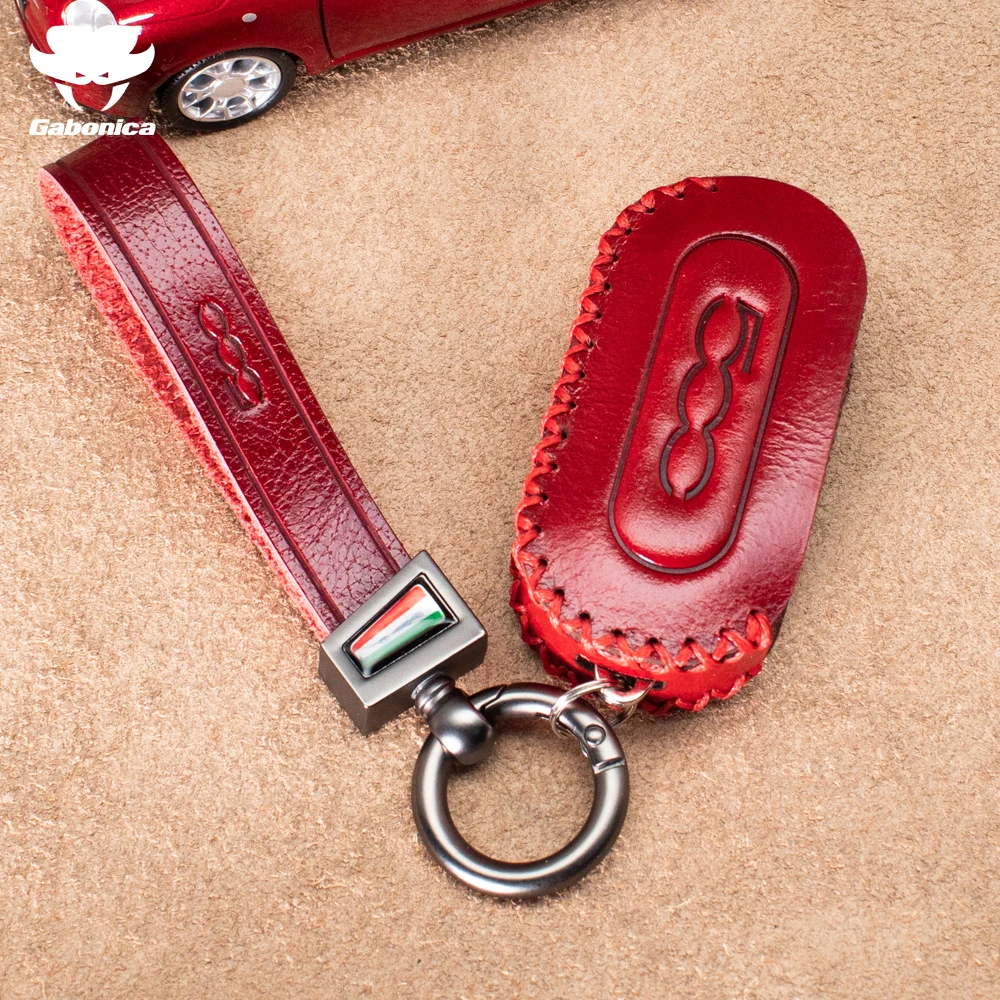 Кожаный Автомобильный флип-ключ с 3 кнопками чехол для Fiat Ducato 500 500L Panda Punto Lancia Musa