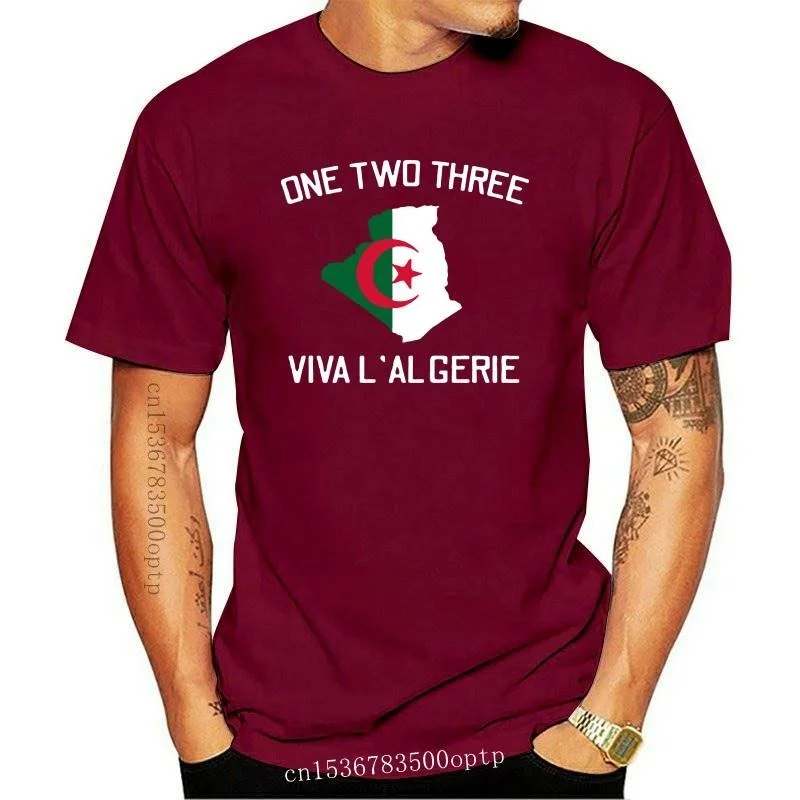 

T-shirt One Two Three Viva Algeria!
