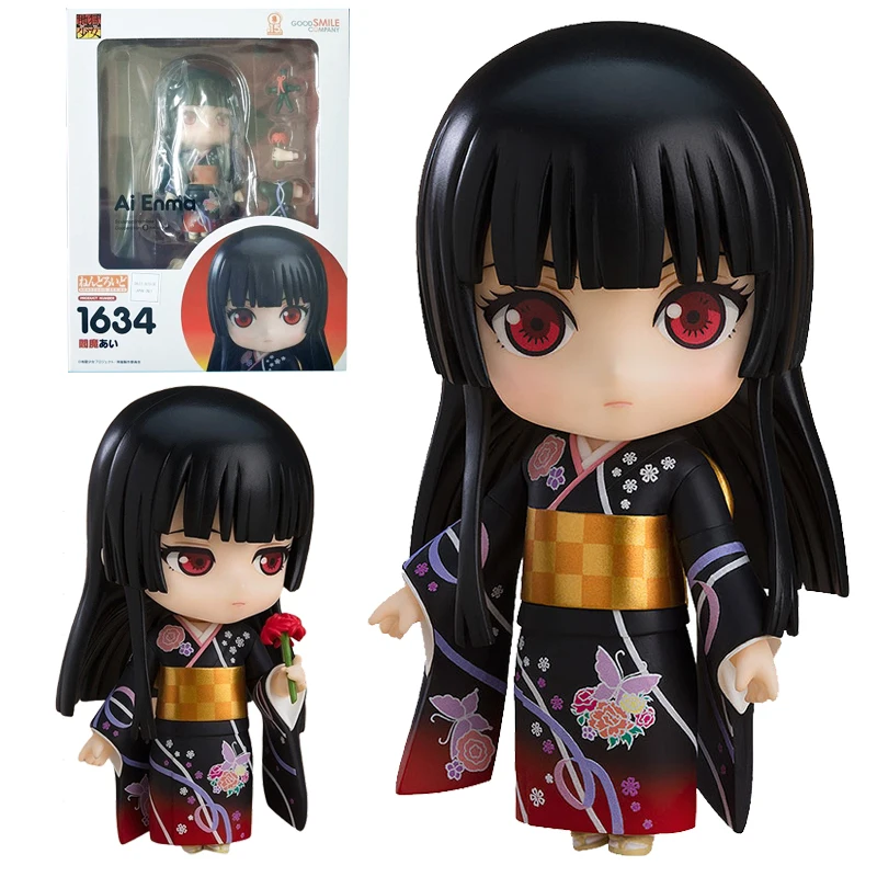 

Оригинальная фигурка GOOD SMILE ГСК 1634, NENDOROID Enma Ai Hell Girl, двухмерная аниме-фигурка, коллекционная экшн-игрушка, подарки