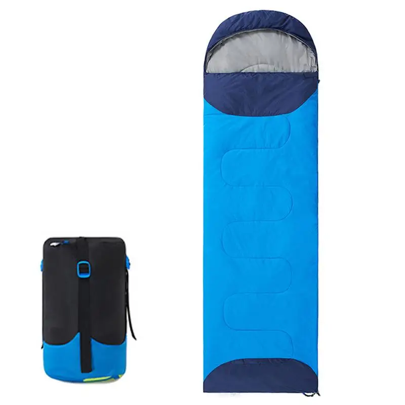 

Портативный зимний спальный мешок для кемпинга, ультралегкий водонепроницаемый утолщенный туристический коврик для сна для Путешествий, Походов