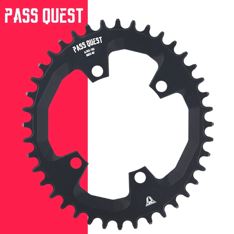 

PASS QUEST oval Chainring 96BCD MTB Narrow Wide Bicycle Chainwheel 32/34/36/38/40/42T for deore xt M7000 M8000 M9000 Crankset