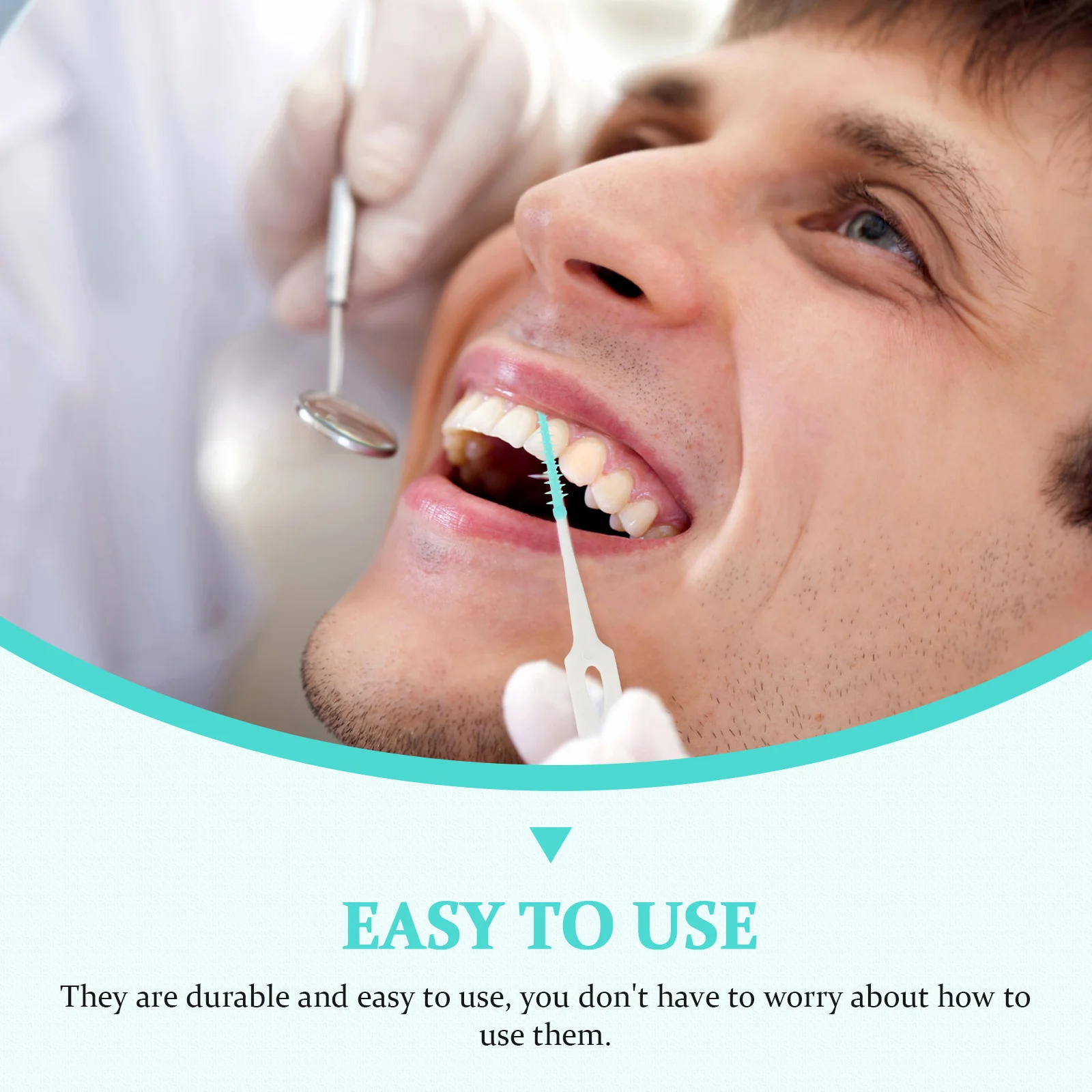 80 шт. зубочистка зубочистки резинка межзубная щетка инструменты для ухода за