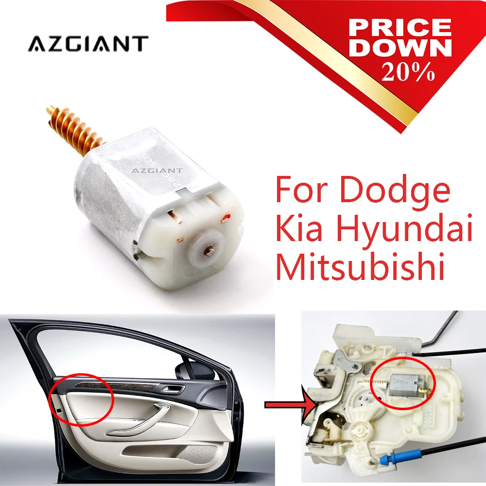 Для 2000-2022 Mitsubishi ENDEAVOR Outlander Hyundai Equus Tiburon Kona Автомобильный Дверной замок двигатель