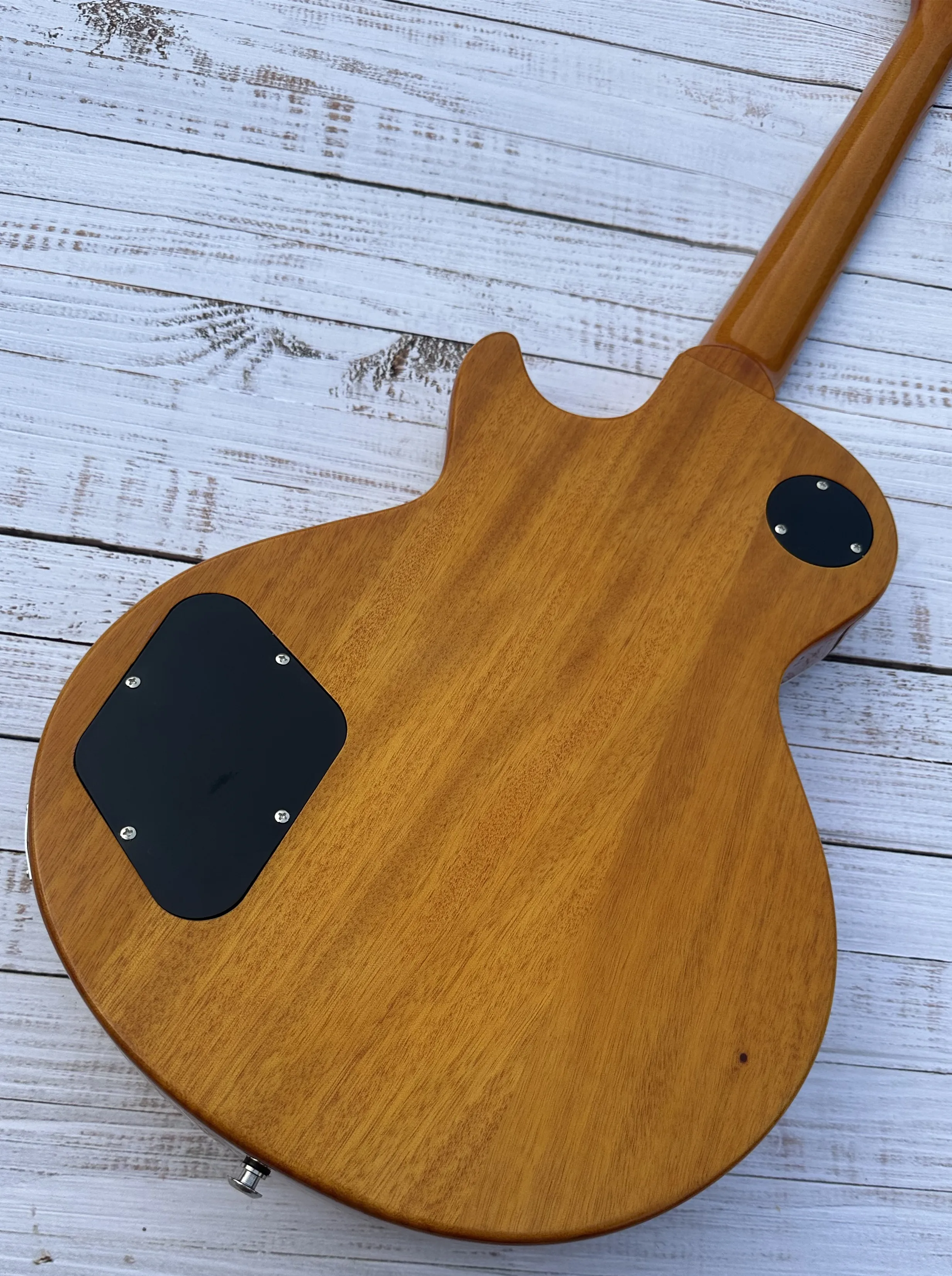 Standard electric guitar golden top yellow back P90 pickup available in stock lightning package